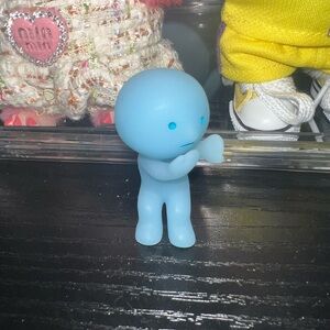 Charming Blue Doll Figurine